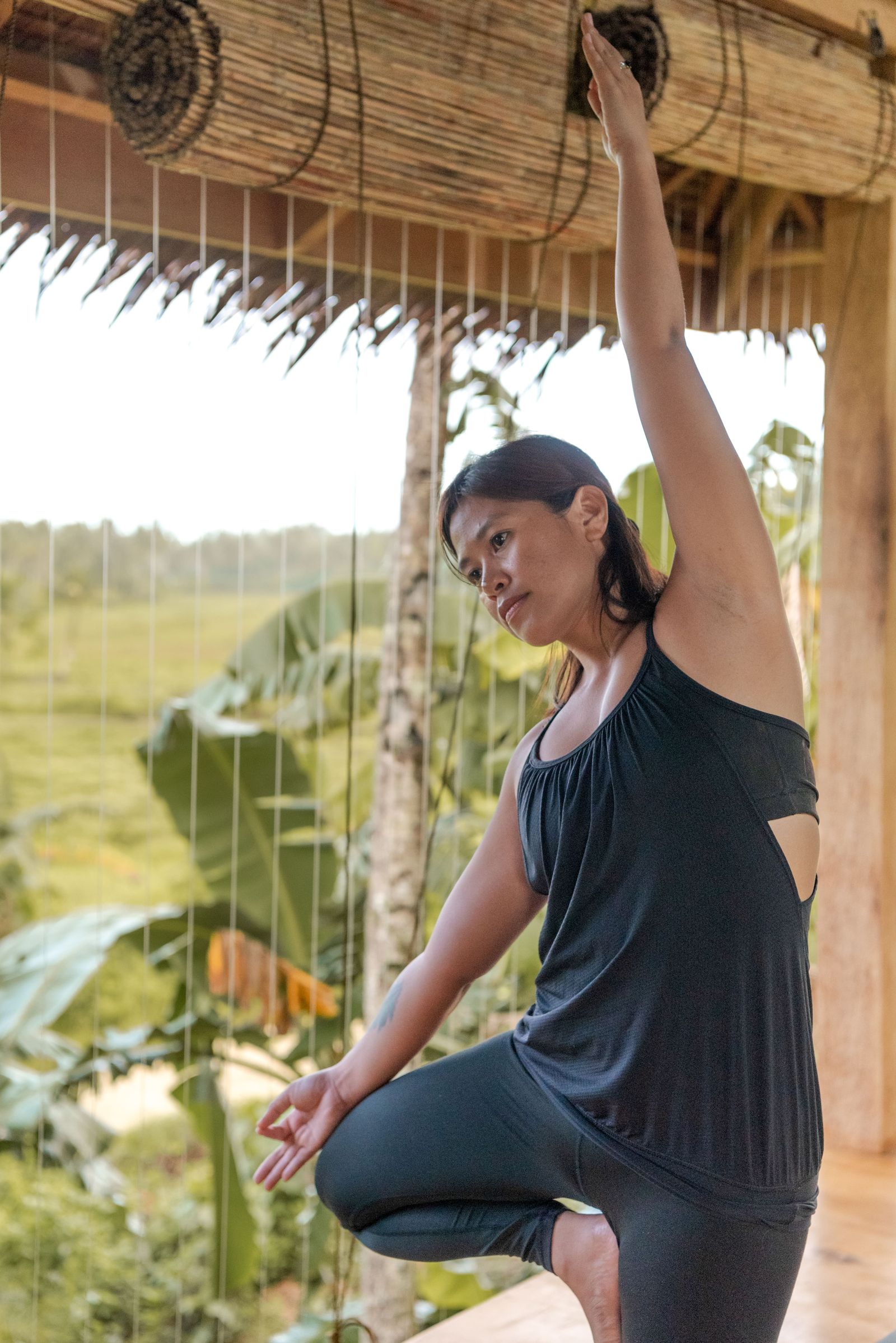Licensed illustrative movement image; not Bali Silent Retreat clients